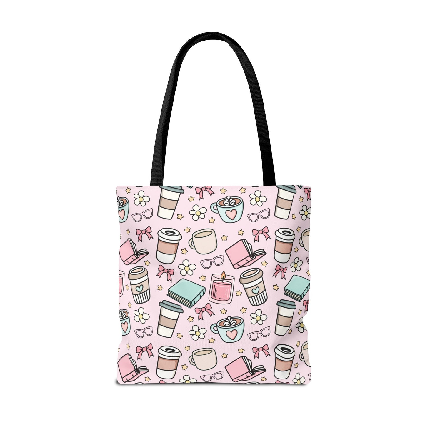 Books & Coffee Coffee Tote Bag