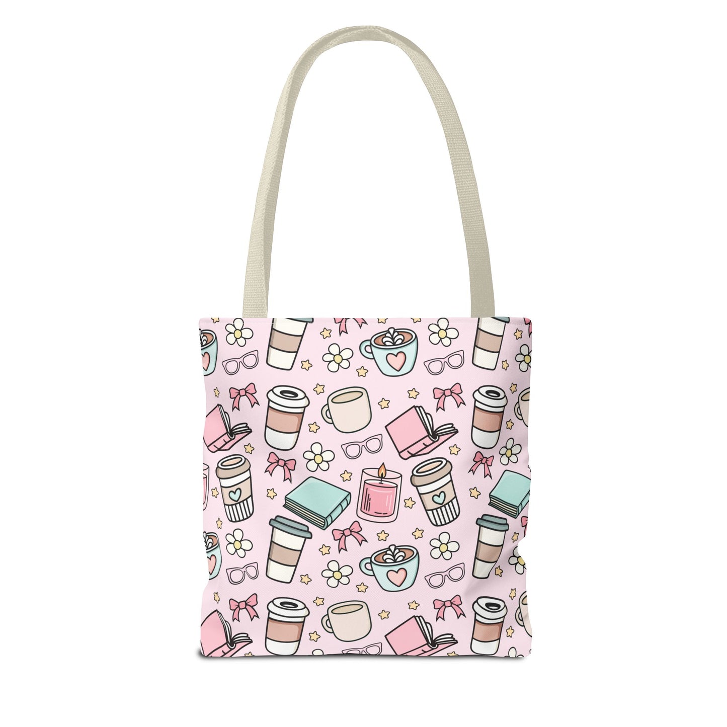Books & Coffee Coffee Tote Bag