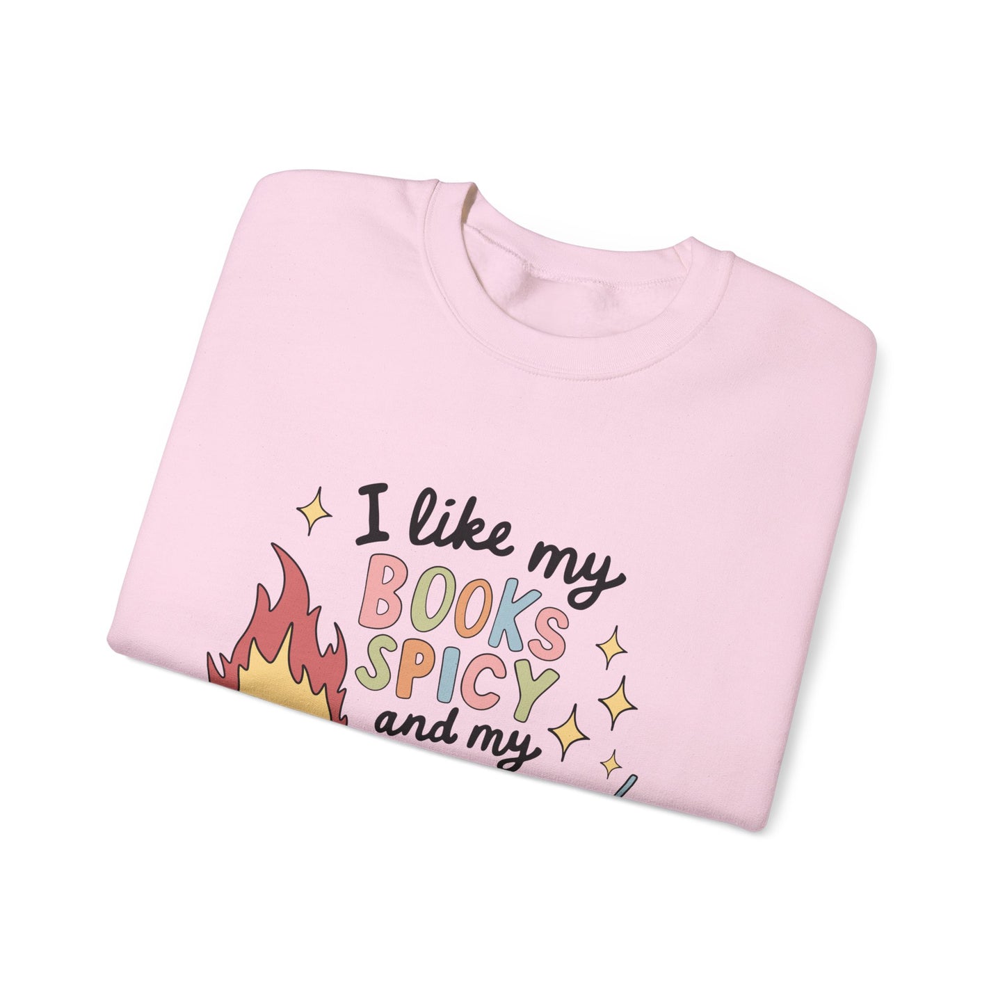 Books Spicy & Coffee Icy Unisex Sweatshirt