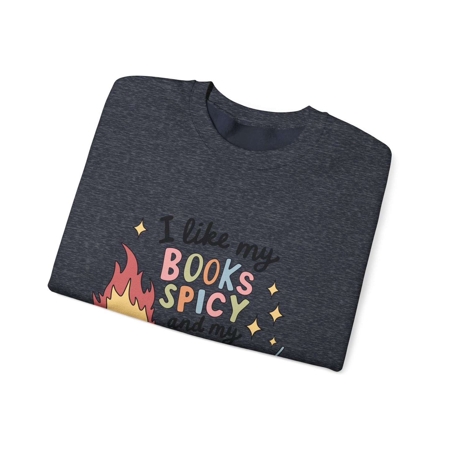 Books Spicy & Coffee Icy Unisex Sweatshirt