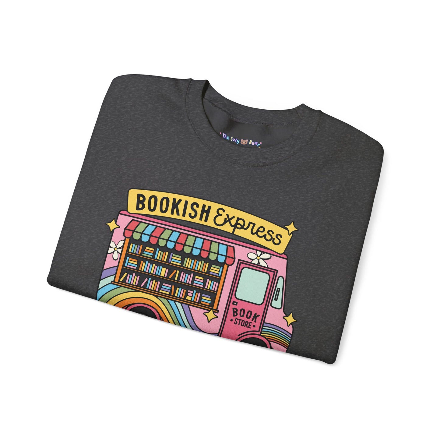Bookish Express Unisex Heavy Blend Crewneck Sweatshirt