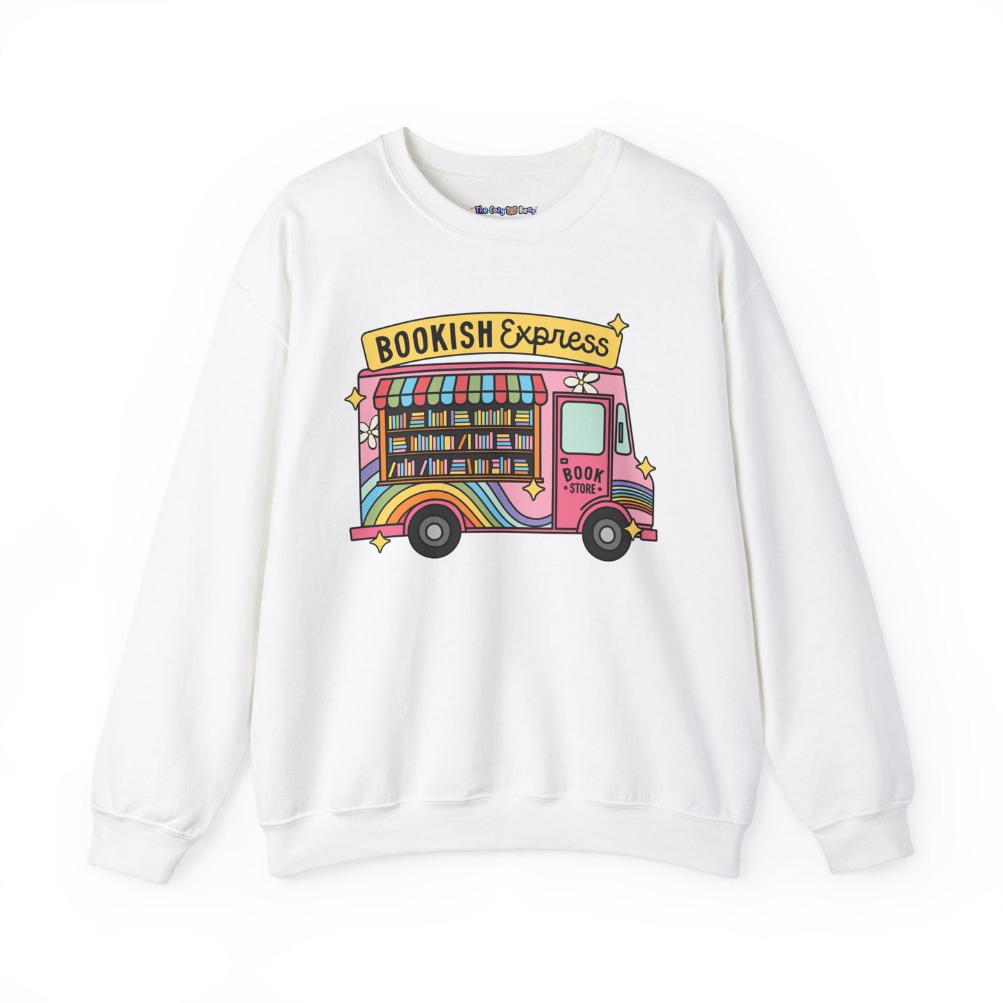 Bookish Express Unisex Heavy Blend Crewneck Sweatshirt