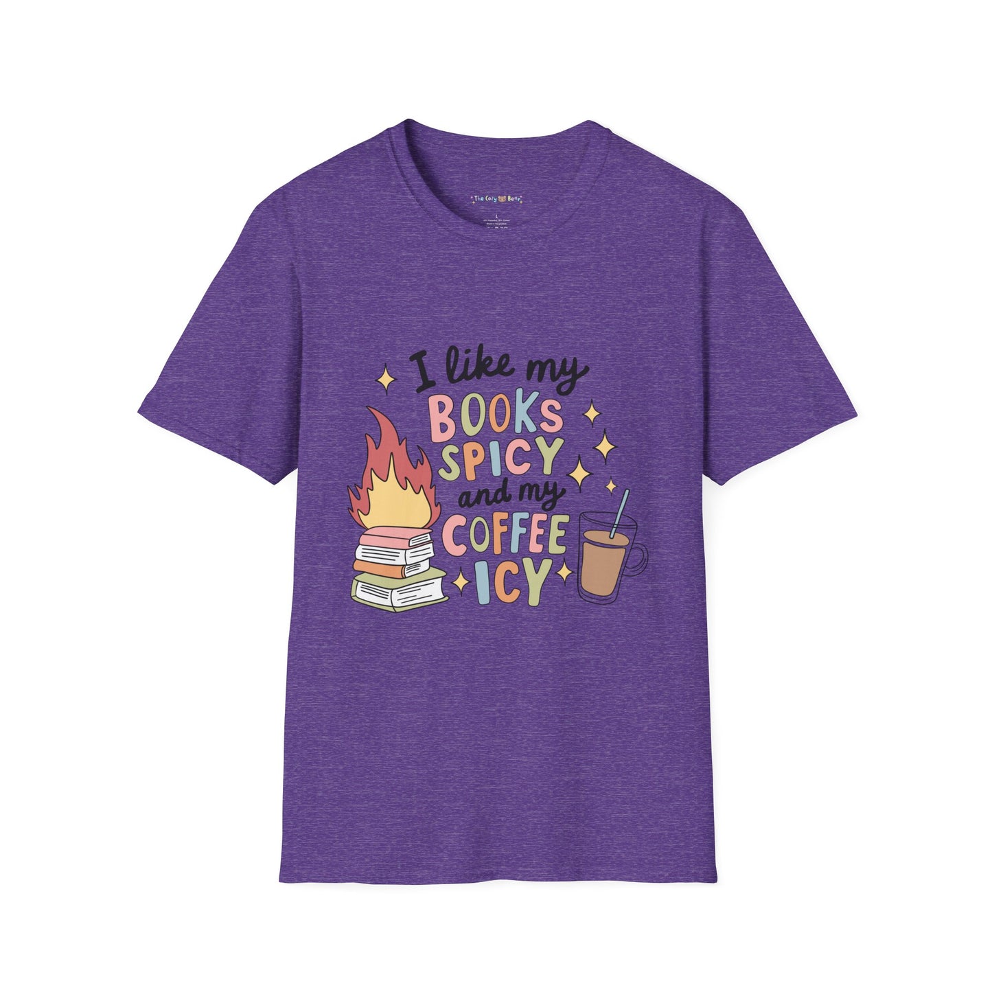 I Like My Books Spicy & Coffee Icy T-Shirt