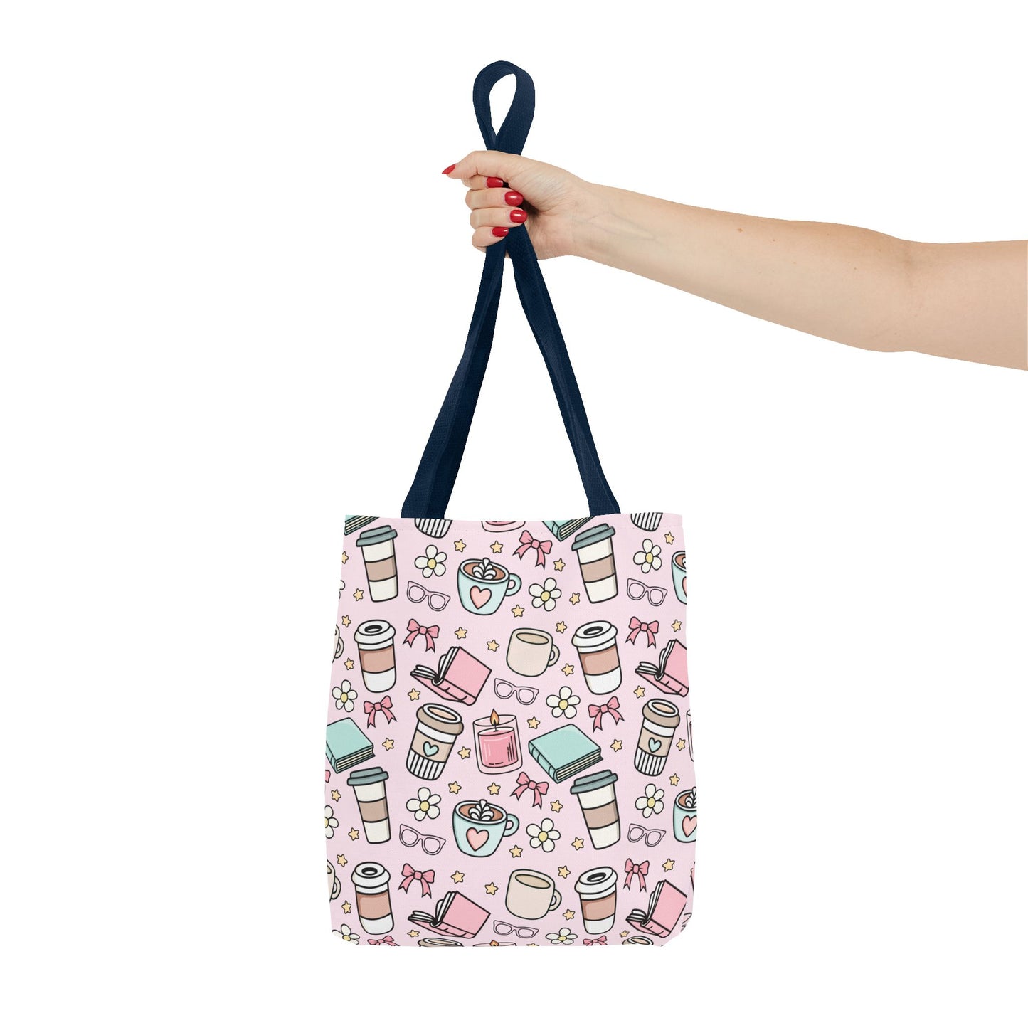 Books & Coffee Coffee Tote Bag
