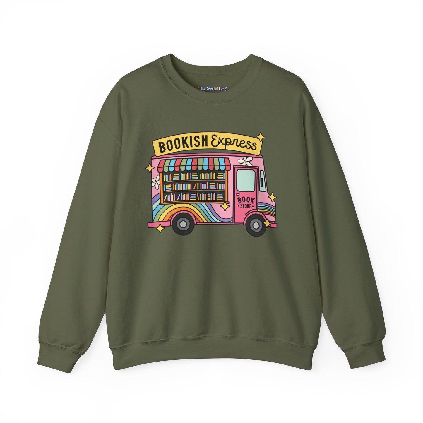 Bookish Express Unisex Heavy Blend Crewneck Sweatshirt