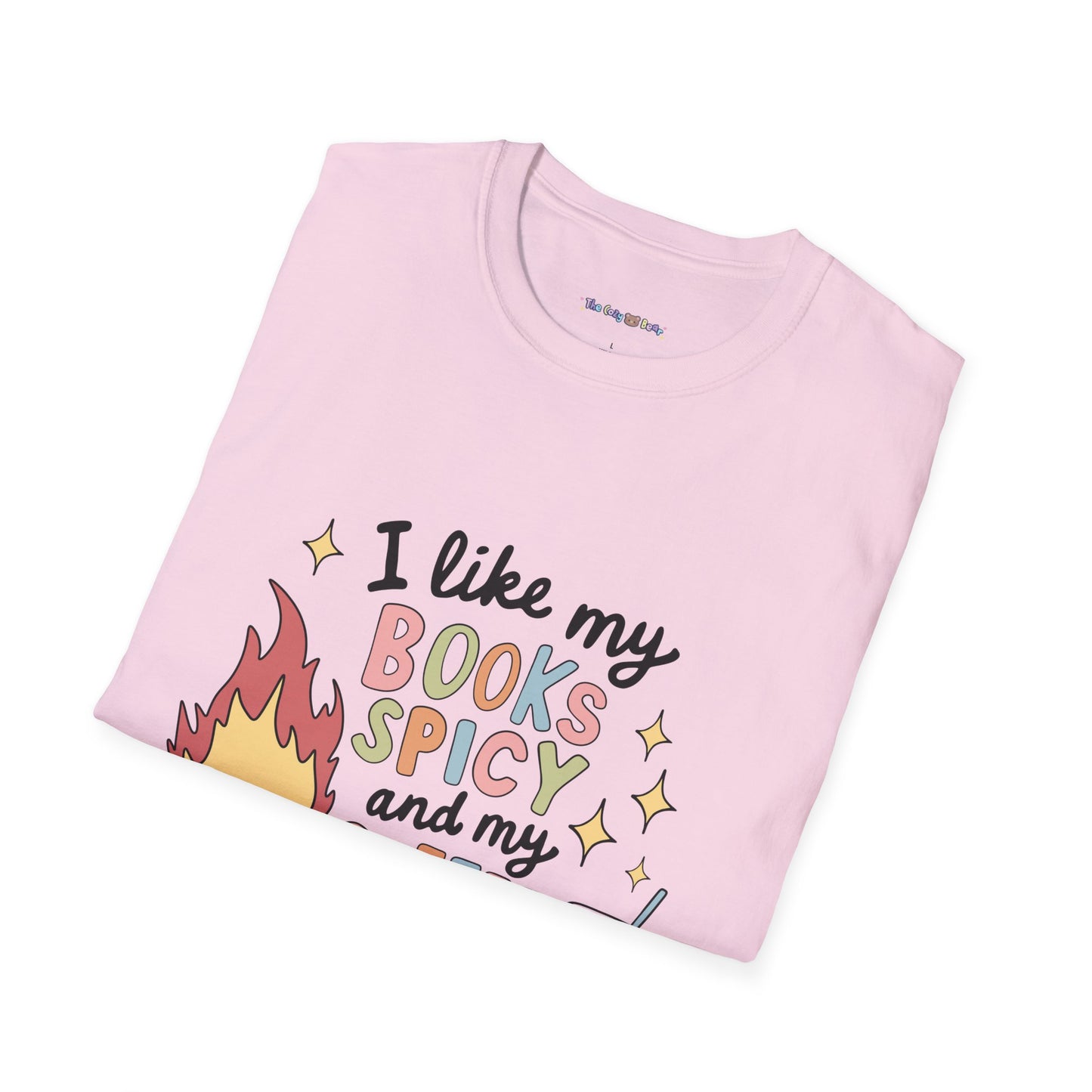 I Like My Books Spicy & Coffee Icy T-Shirt
