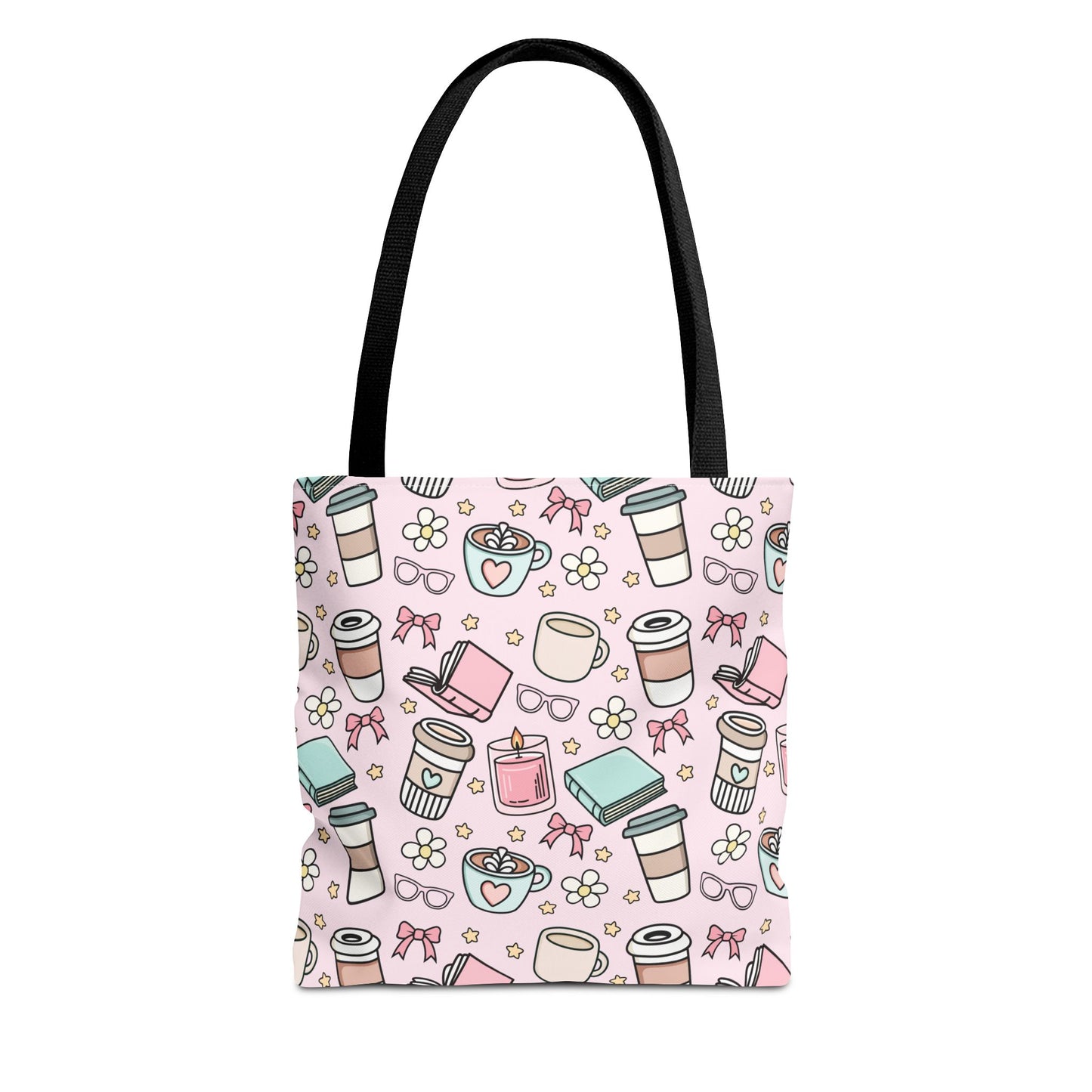 Books & Coffee Coffee Tote Bag