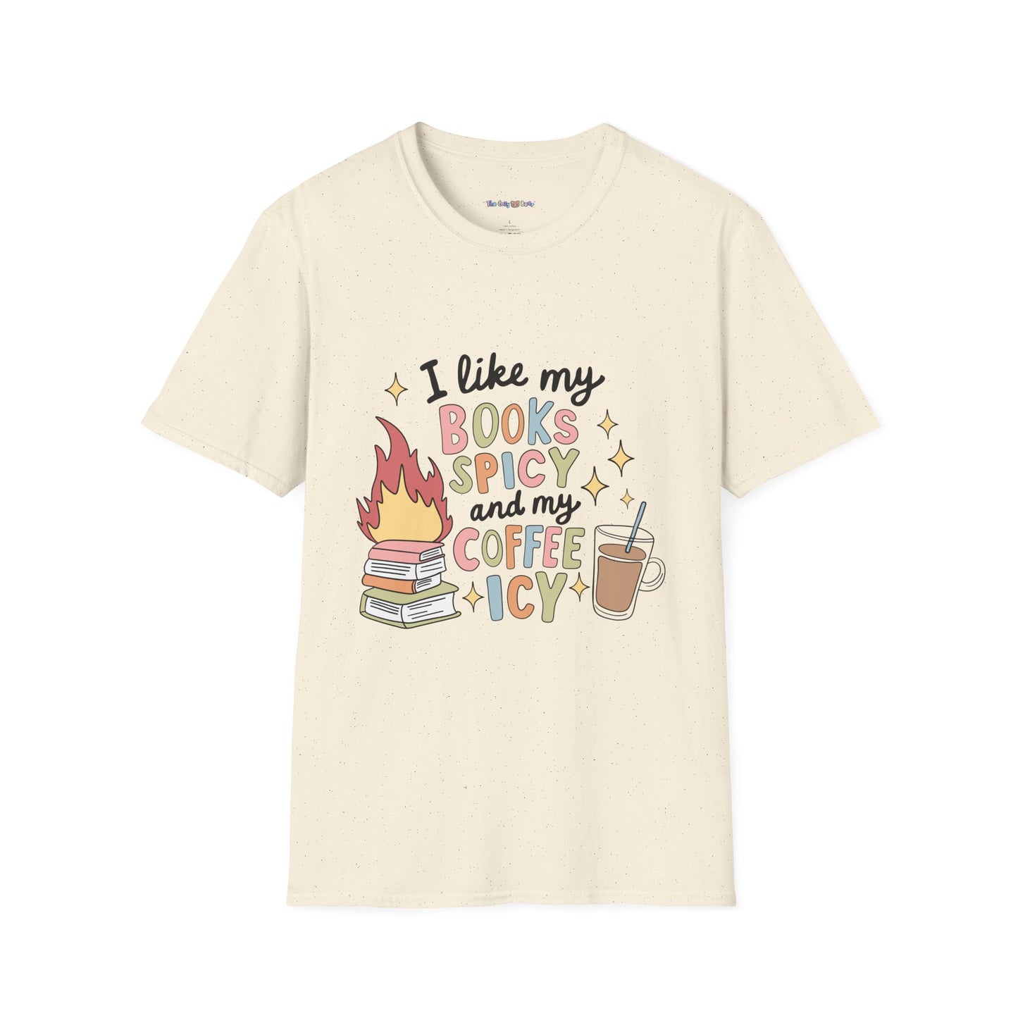 I Like My Books Spicy & Coffee Icy T-Shirt