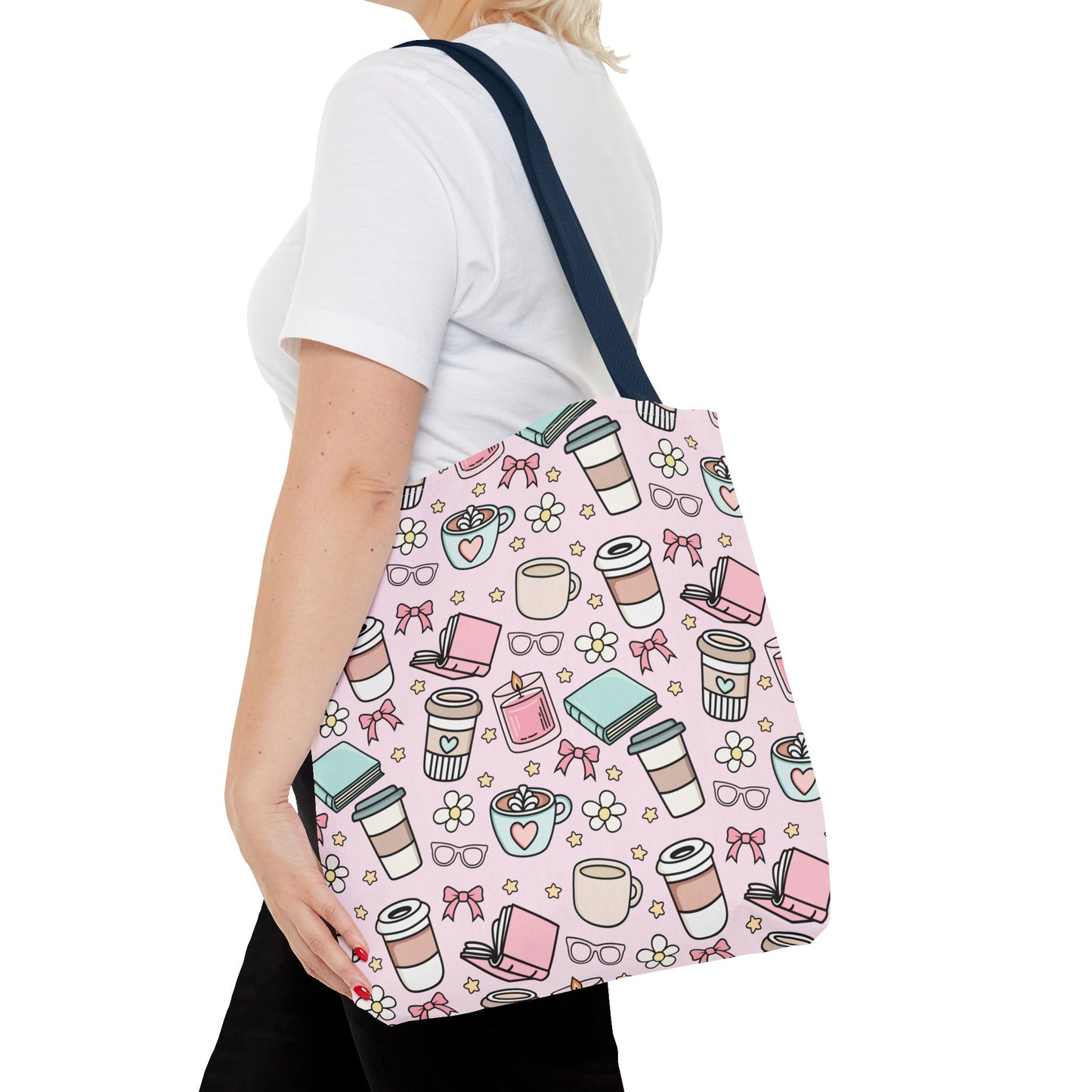 Books & Coffee Coffee Tote Bag