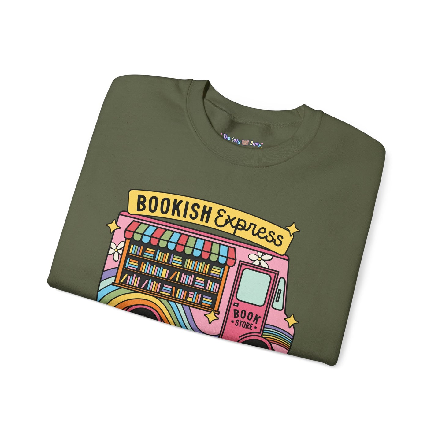 Bookish Express Unisex Heavy Blend Crewneck Sweatshirt