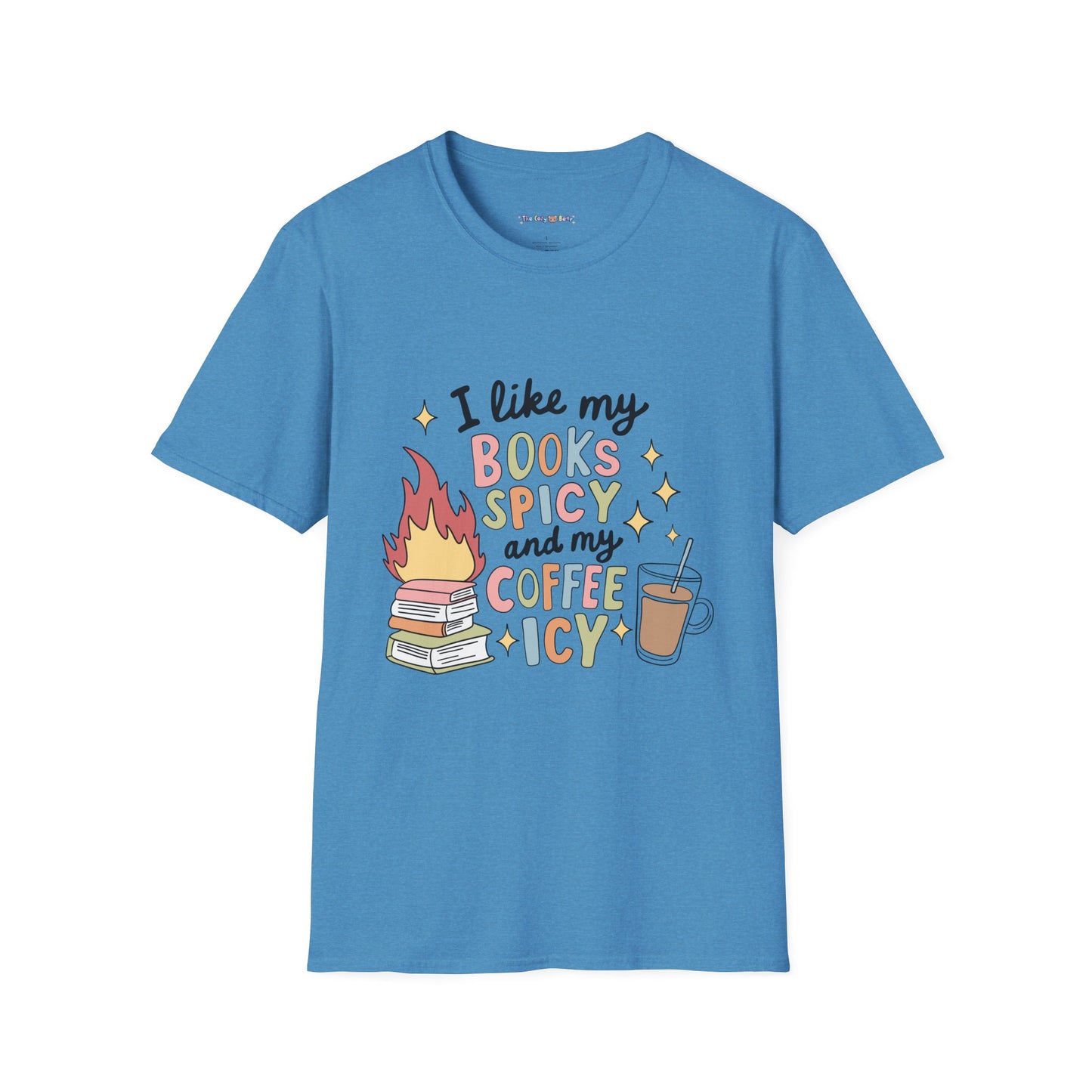 I Like My Books Spicy & Coffee Icy T-Shirt