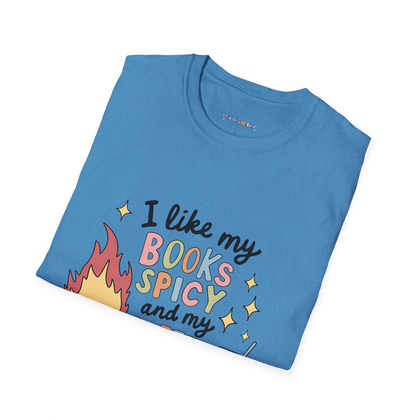 I Like My Books Spicy & Coffee Icy T-Shirt