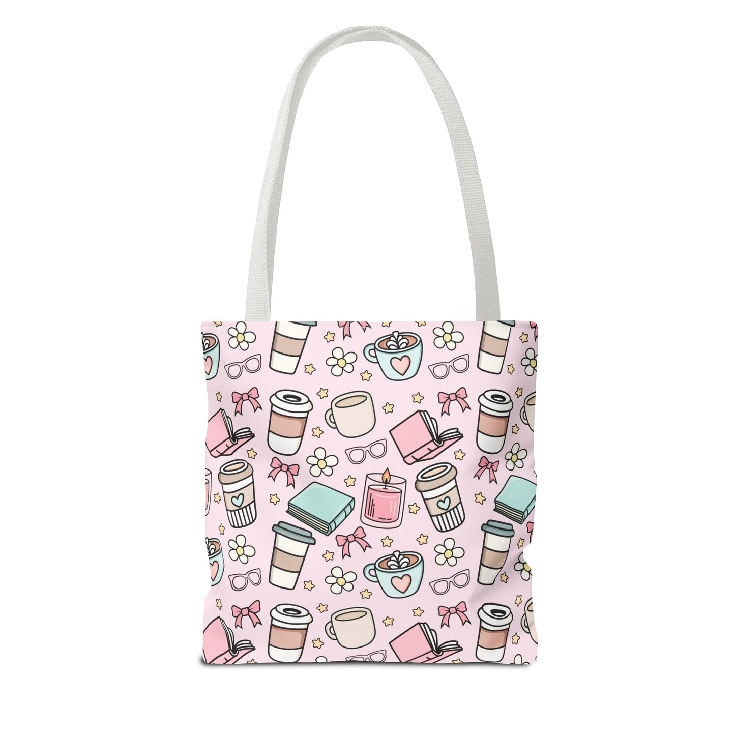 Books & Coffee Coffee Tote Bag