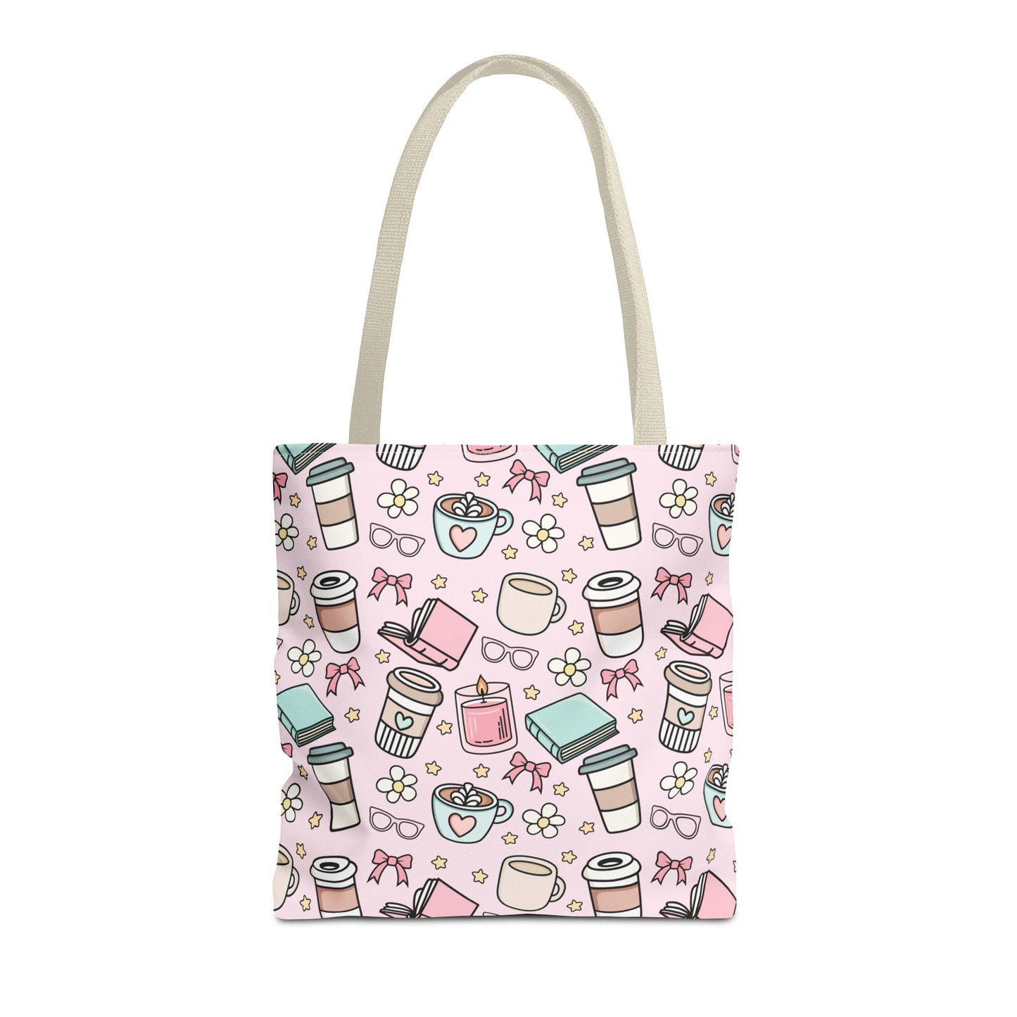 Books & Coffee Coffee Tote Bag