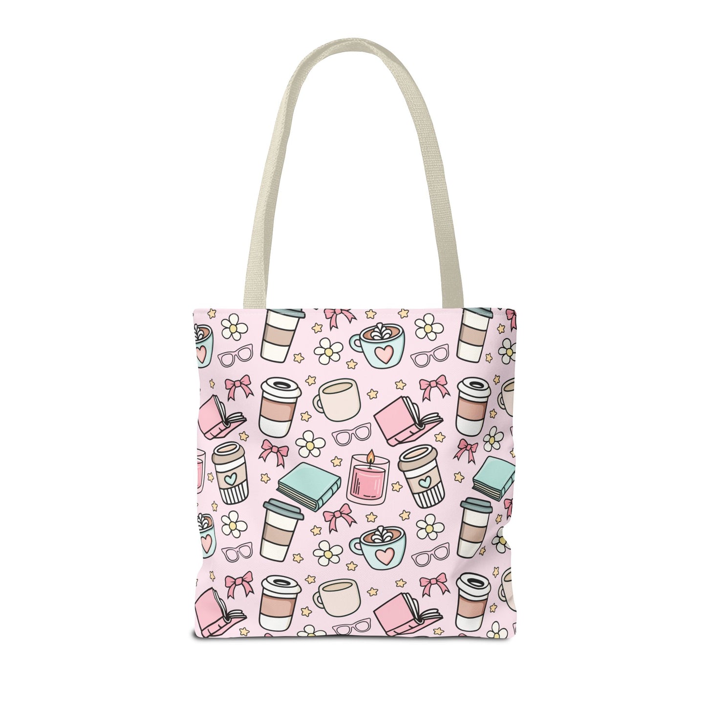 Books & Coffee Coffee Tote Bag