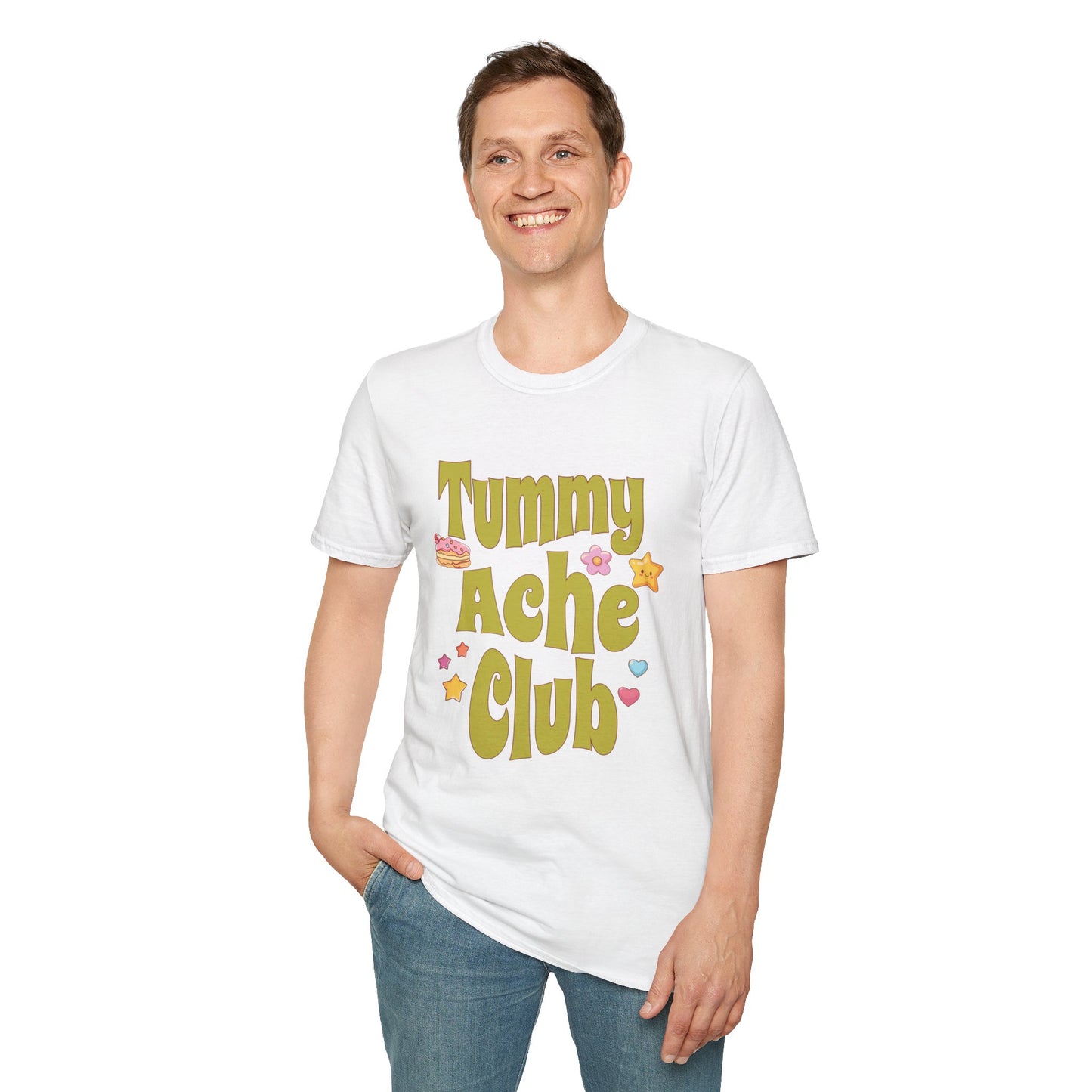 Tummy Ache Club Unisex Softstyle T-Shirt