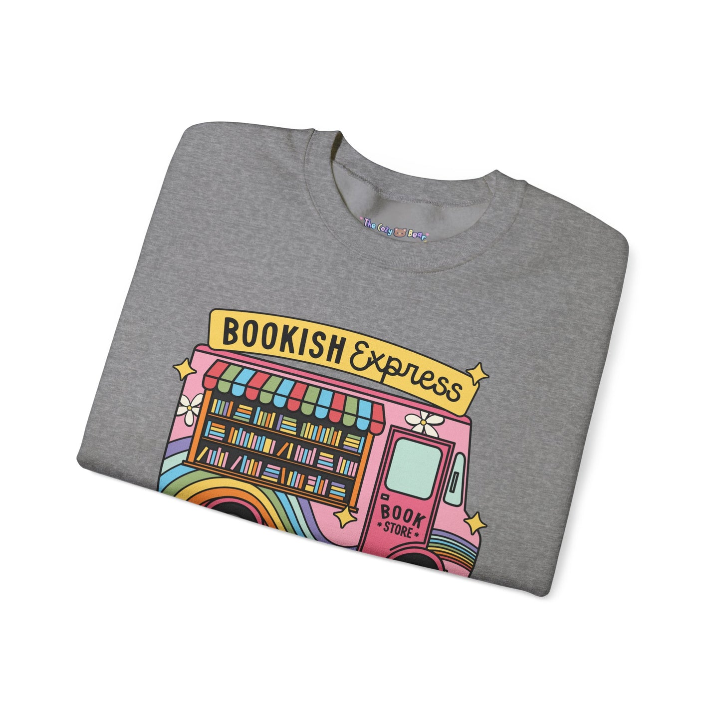 Bookish Express Unisex Heavy Blend Crewneck Sweatshirt