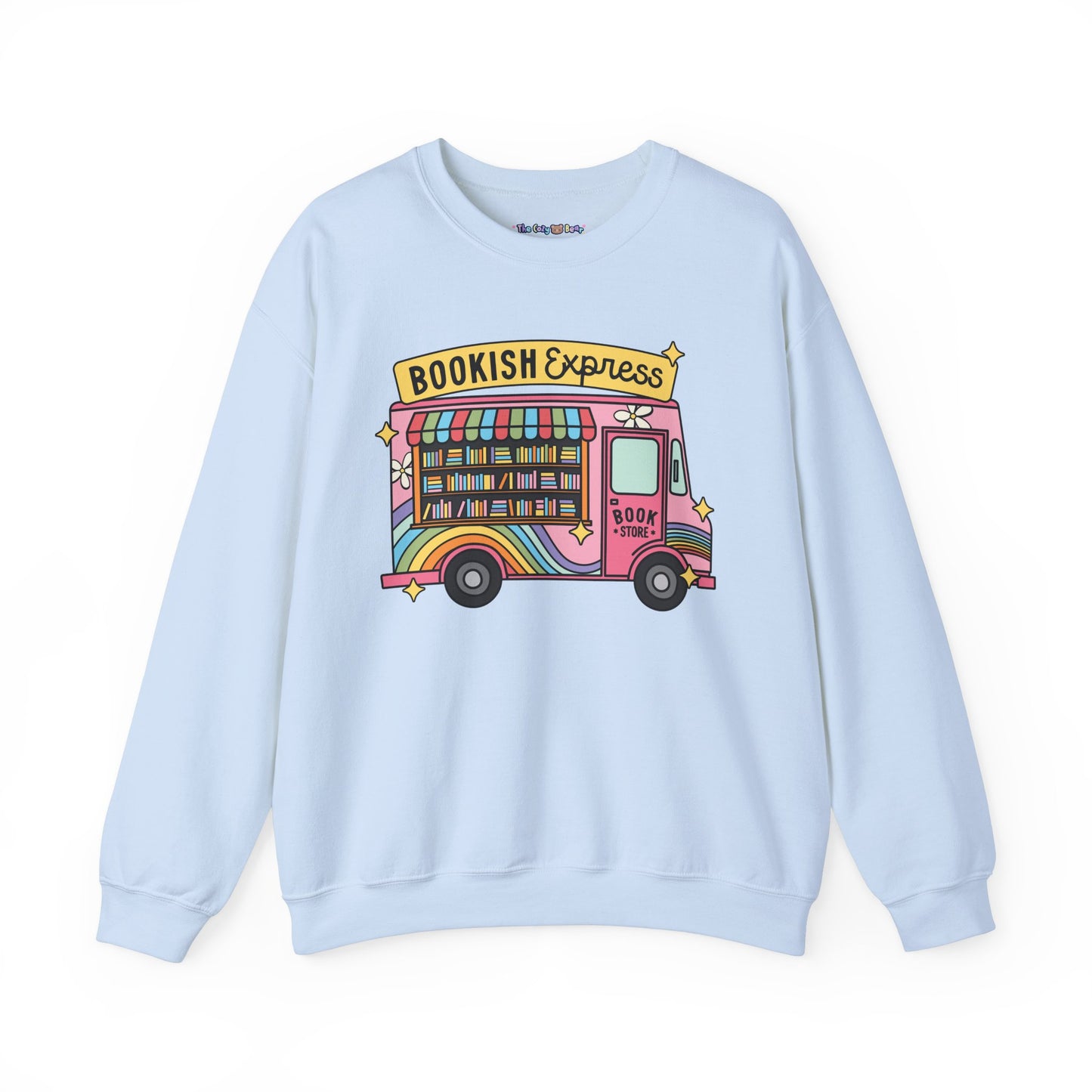 Bookish Express Unisex Heavy Blend Crewneck Sweatshirt