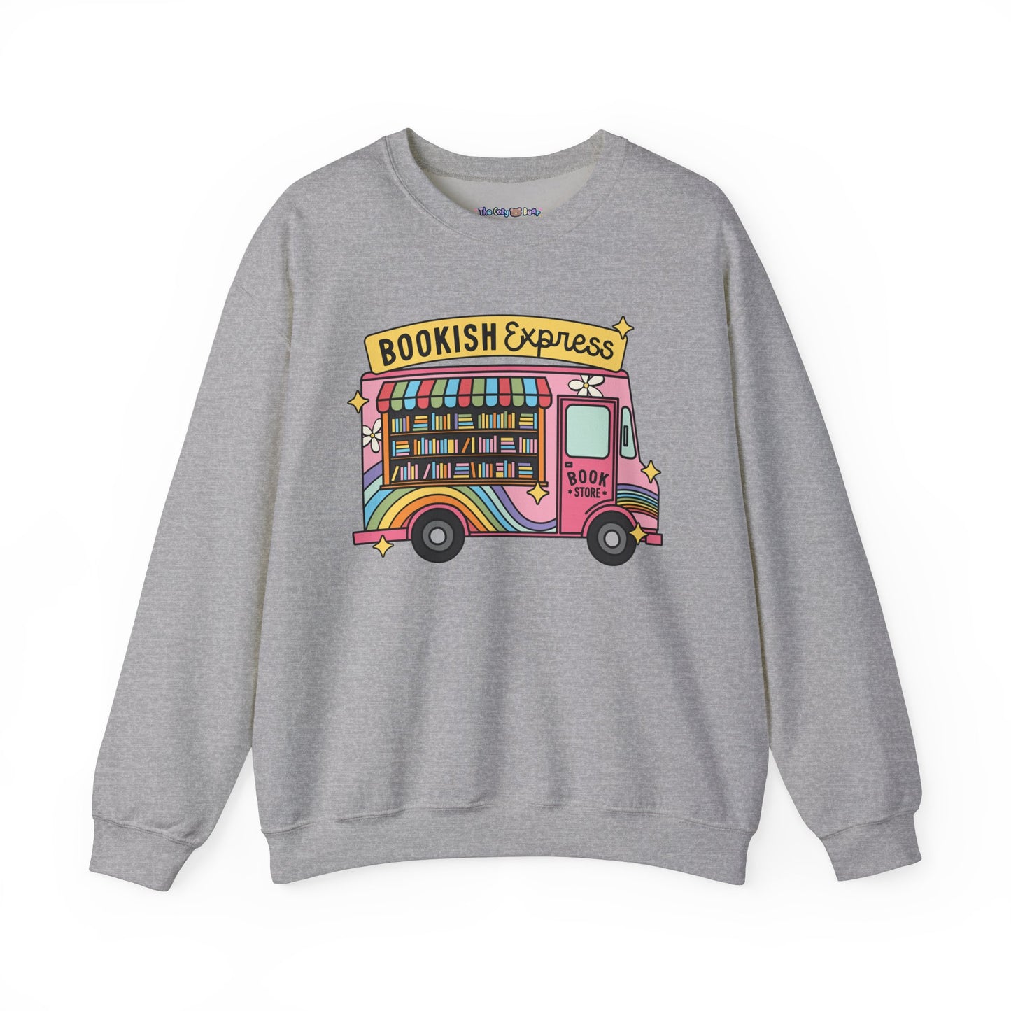 Bookish Express Unisex Heavy Blend Crewneck Sweatshirt