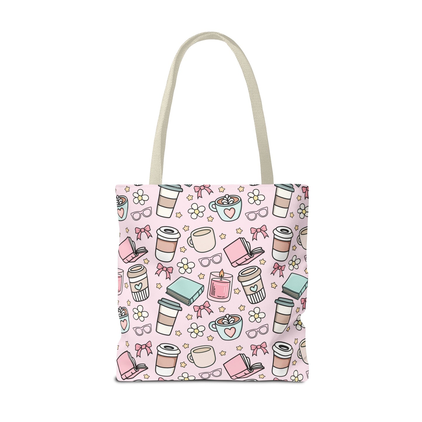 Books & Coffee Coffee Tote Bag