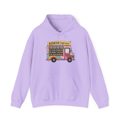 Bookish Express Hoodie - Cozy Unisex Heavy Blend Sweatshirt