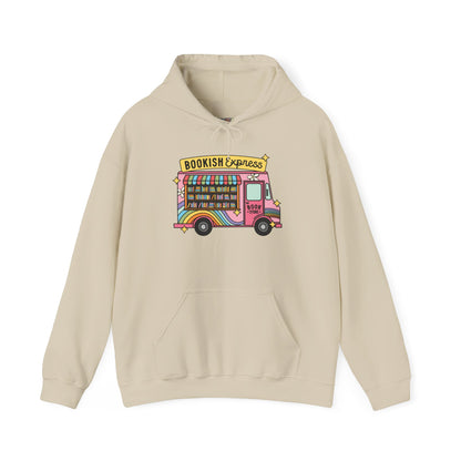 Bookish Express Hoodie - Cozy Unisex Heavy Blend Sweatshirt