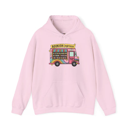 Bookish Express Hoodie - Cozy Unisex Heavy Blend Sweatshirt