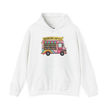 Bookish Express Hoodie - Cozy Unisex Heavy Blend Sweatshirt