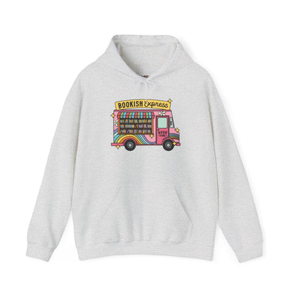 Bookish Express Hoodie - Cozy Unisex Heavy Blend Sweatshirt