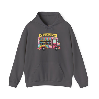 Bookish Express Hoodie - Cozy Unisex Heavy Blend Sweatshirt